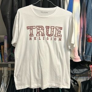 True religion mens logo shirt XL
